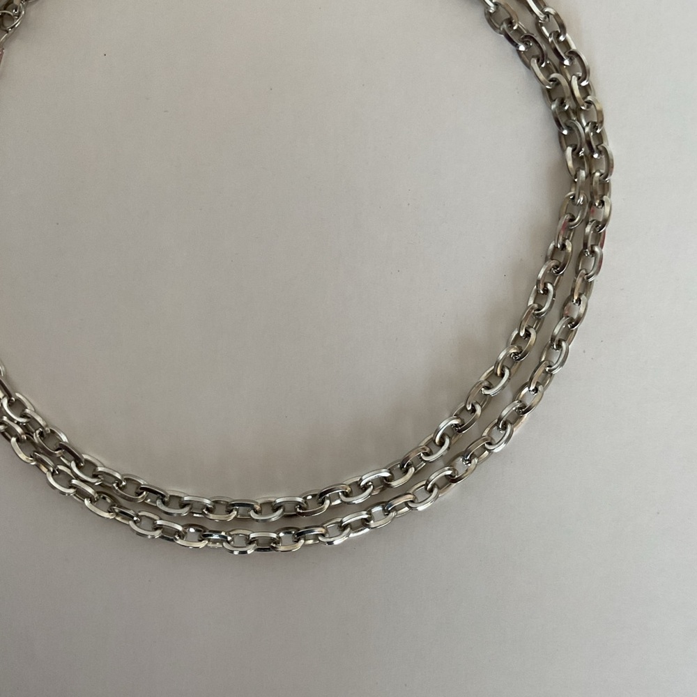 Silver Chain Replacement Handbag Strap - image 3